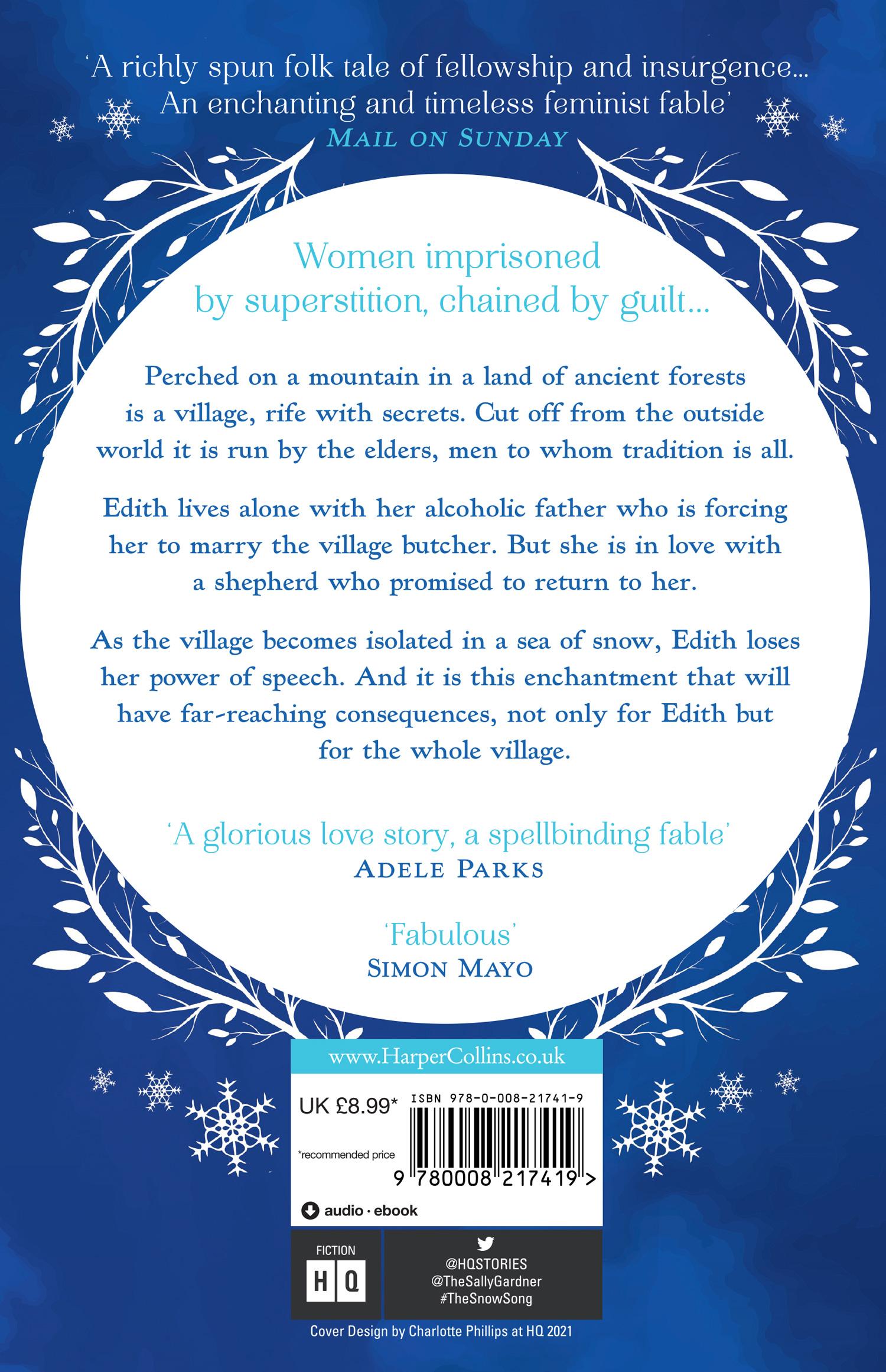 Rückseite: 9780008217419 | The Snow Song | Sally Gardner | Taschenbuch | 304 S. | Englisch | 2021