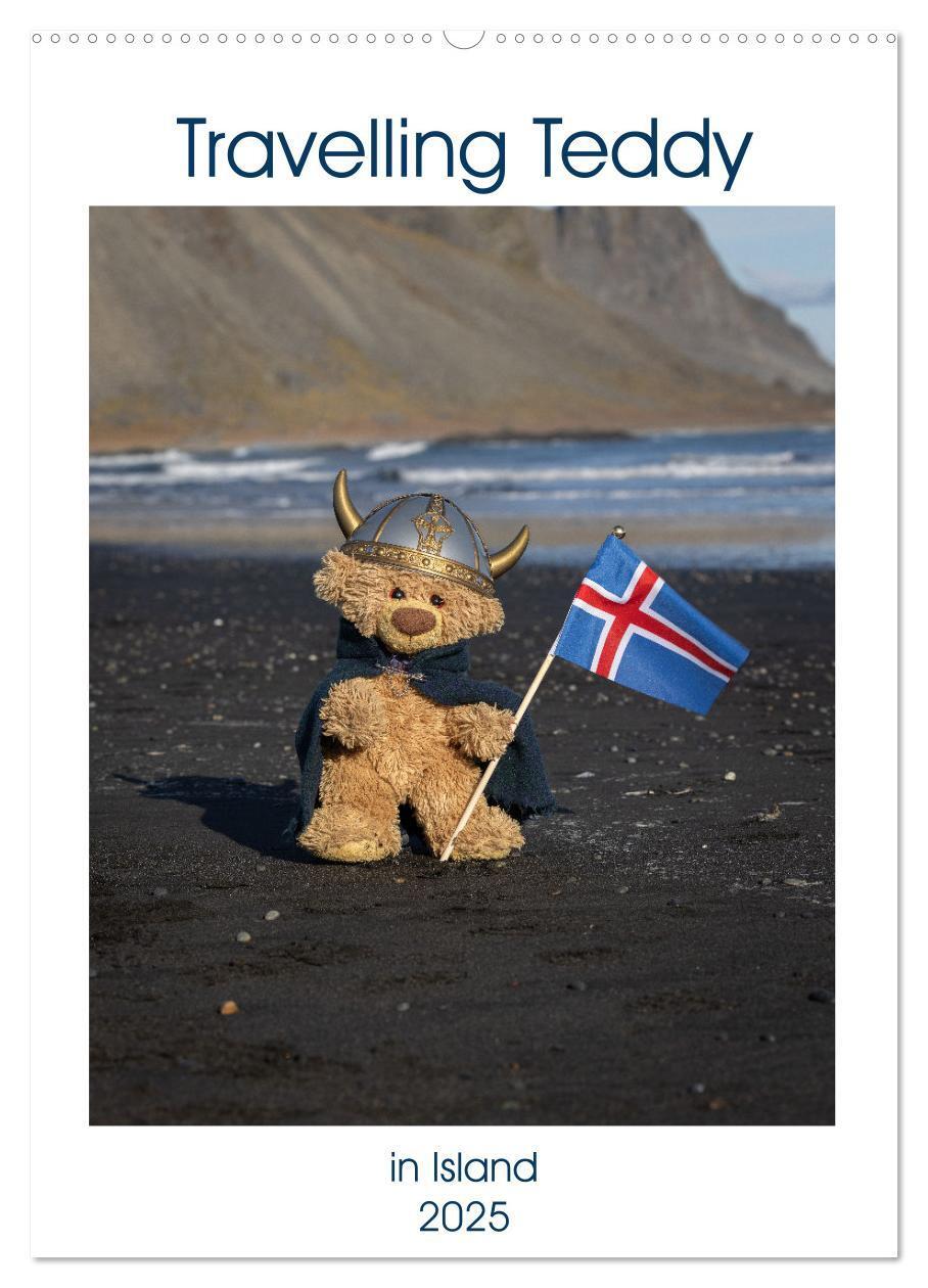 Cover: 9783457136737 | Travelling Teddy in Island (Wandkalender 2025 DIN A2 hoch),...