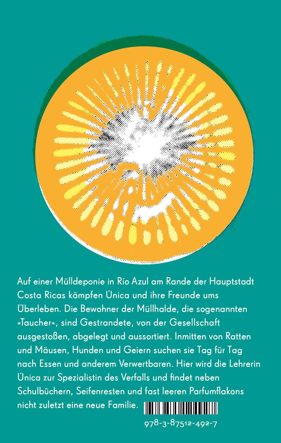 Rückseite: 9783875124927 | Única blickt aufs Meer | Roman | Fernando Contreras Castro | Buch