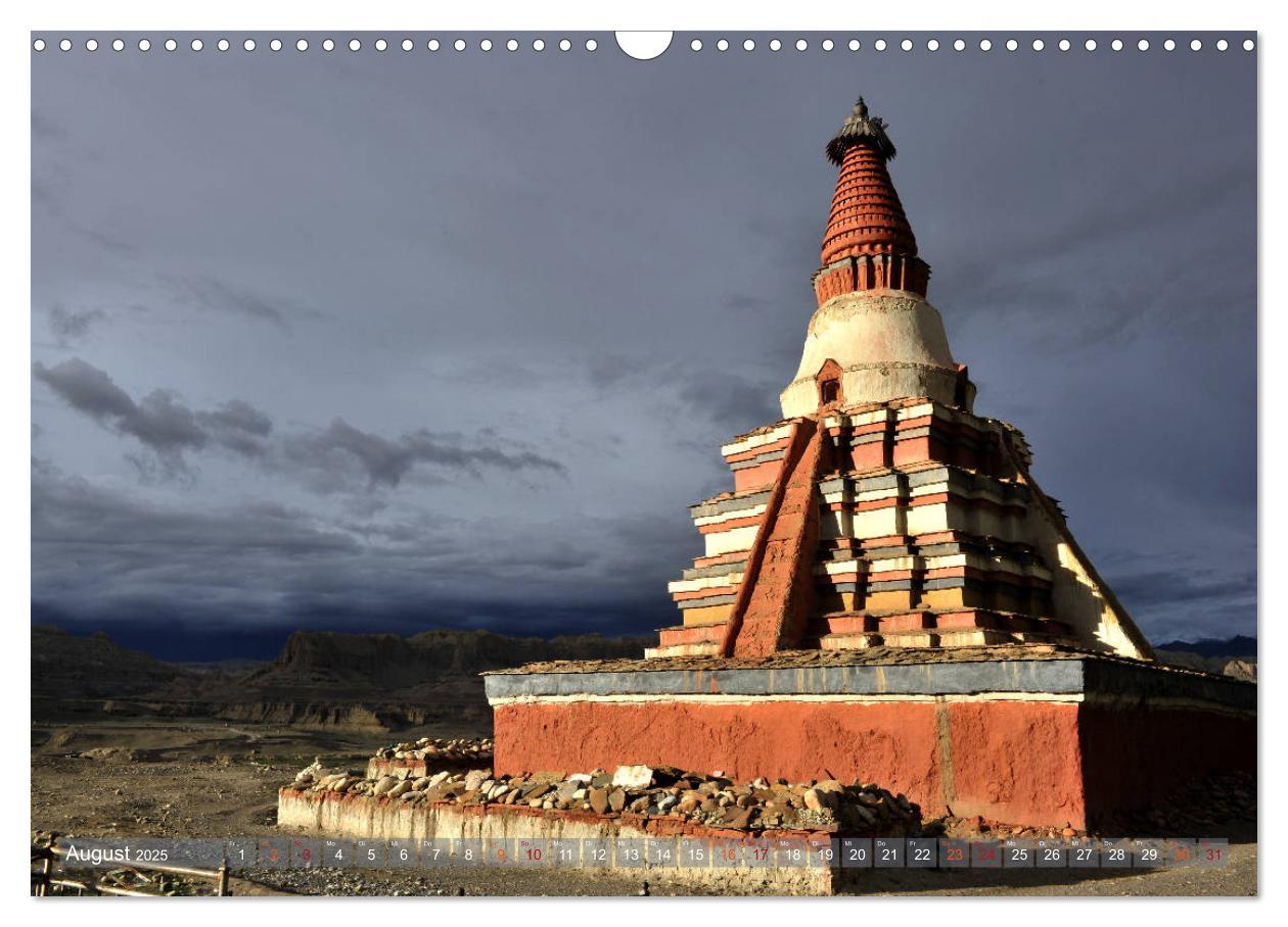 Bild: 9783435374021 | Stupas ¿ Buddhistische Sakralbauten 2025 (Wandkalender 2025 DIN A3...