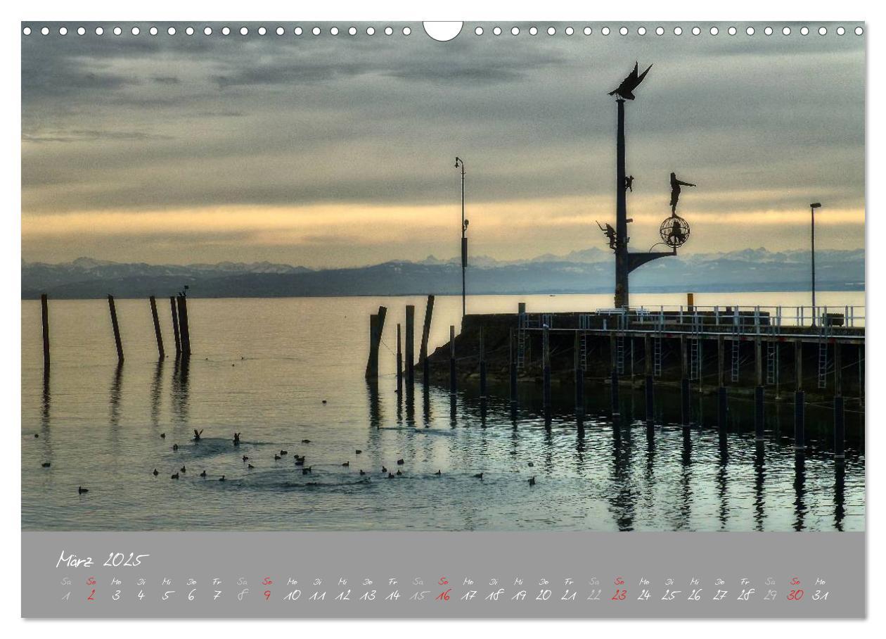 Bild: 9783435470372 | Farbrausch Bodensee (Wandkalender 2025 DIN A3 quer), CALVENDO...