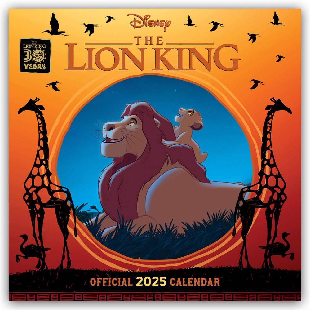 Cover: 9781835270851 | Disney The Lion King - Der König der Löwen - Offizieller Kalender...