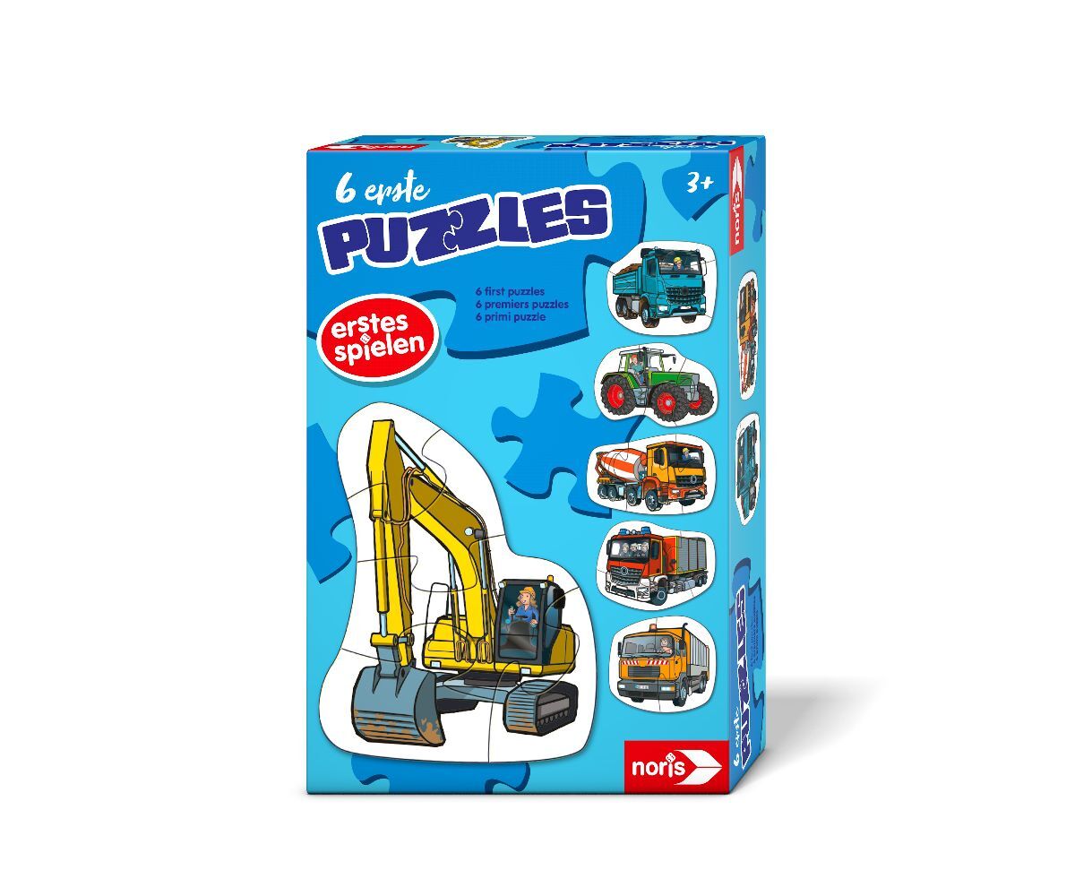 Bild: 4000826006220 | 6 erste Puzzles Fahrzeuge | Spiel | Bunter Stückkarton | 606012167