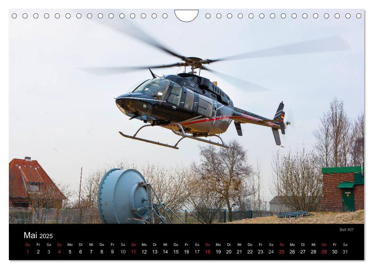 Bild: 9783435822836 | Helicopter 2025 (Wandkalender 2025 DIN A4 quer), CALVENDO...