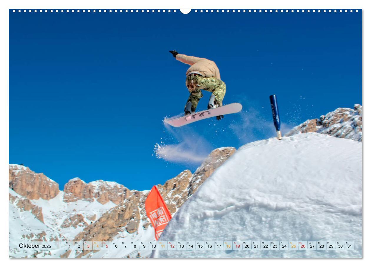 Bild: 9783435372072 | Snowboard - so cool (Wandkalender 2025 DIN A2 quer), CALVENDO...