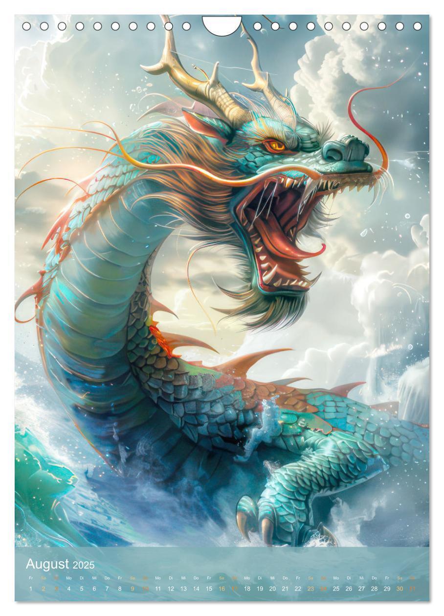 Bild: 9783457070970 | Drachen - Im Fantasieland gesichtet (Wandkalender 2025 DIN A4...