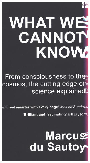 Cover: 9780007576593 | What We Cannot Know | Marcus Du Sautoy | Taschenbuch | 440 S. | 2017