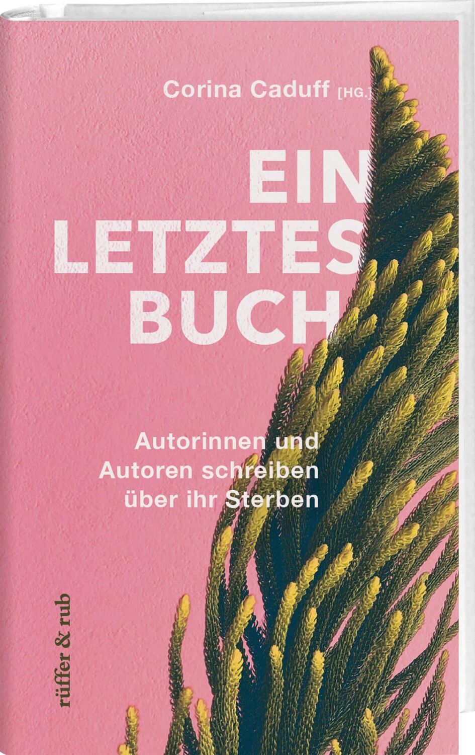 Cover: 9783907351222 | Ein letztes Buch | Autorinnen und Autoren schreiben über ihr Sterben