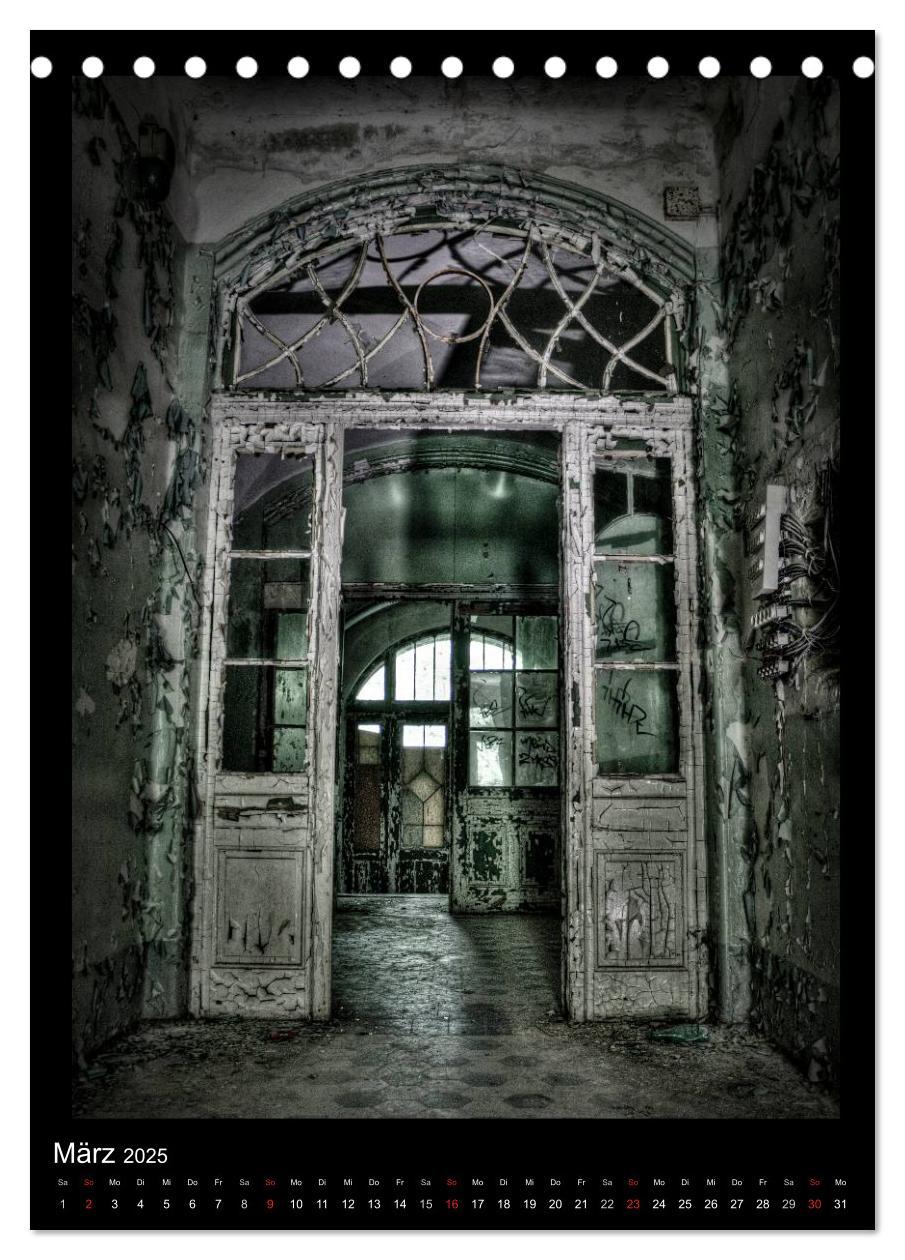 Bild: 9783457081761 | Lost Places Vergessene Orte (Tischkalender 2025 DIN A5 hoch),...