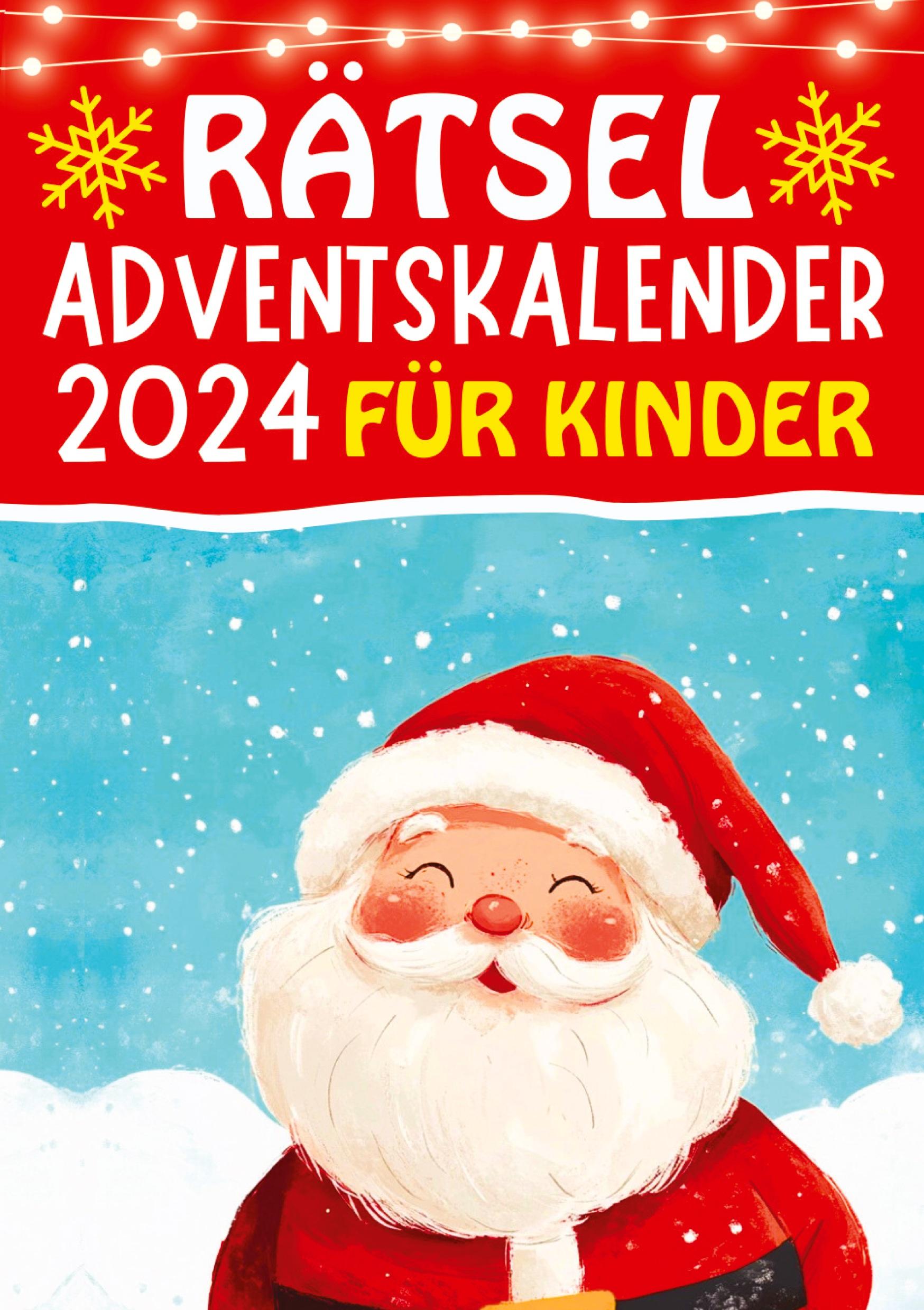 Cover: 9783384326041 | Rätsel Adventskalender 2024 für Kinder | Isamrätsel Verlag | Buch