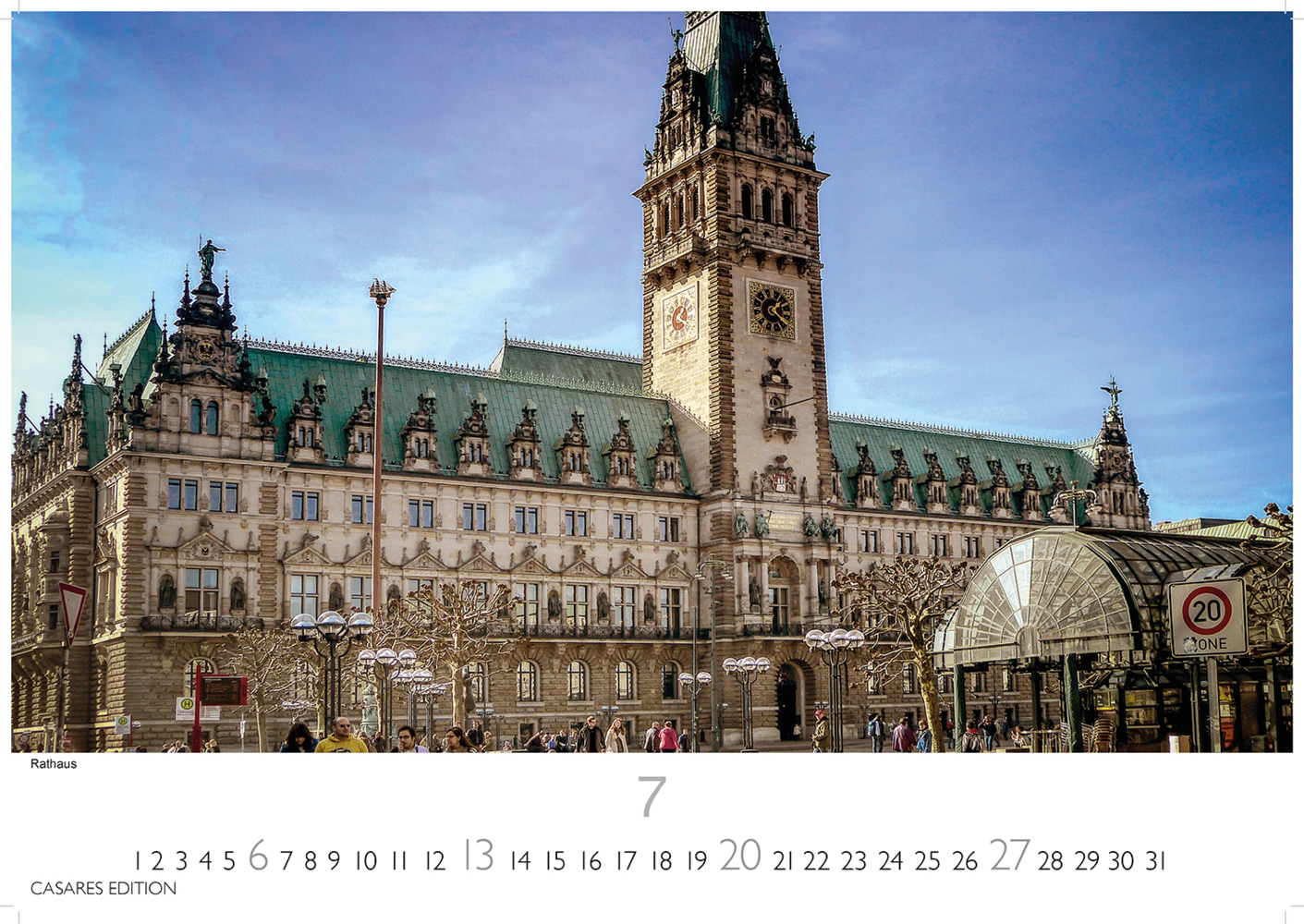 Bild: 9781835242971 | Hamburg 2025 S 24x35cm | Kalender | 14 S. | Deutsch | 2025