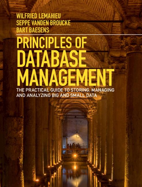 Cover: 9781107186125 | Principles of Database Management | Wilfried Lemahieu (u. a.) | Buch