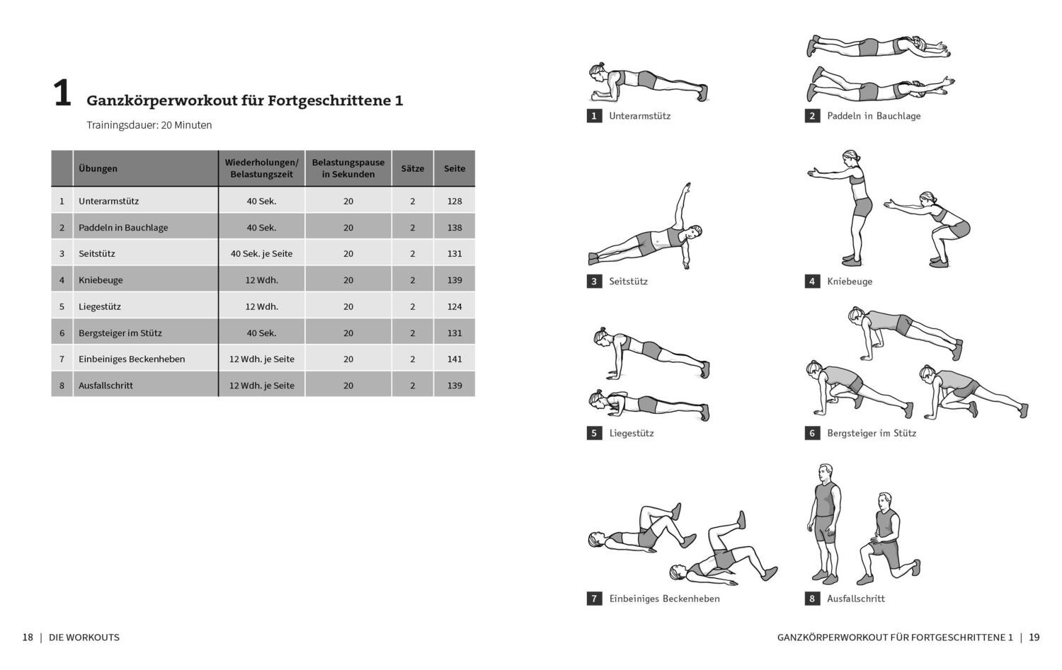 Bild: 9783742325549 | 50 Workouts - Bodyweight-Training für Fortgeschrittene | Marcel Doll