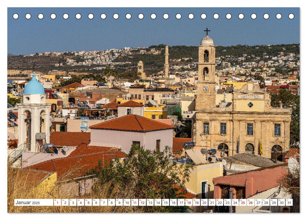 Bild: 9783435098415 | Kreta - Chania (Tischkalender 2025 DIN A5 quer), CALVENDO...