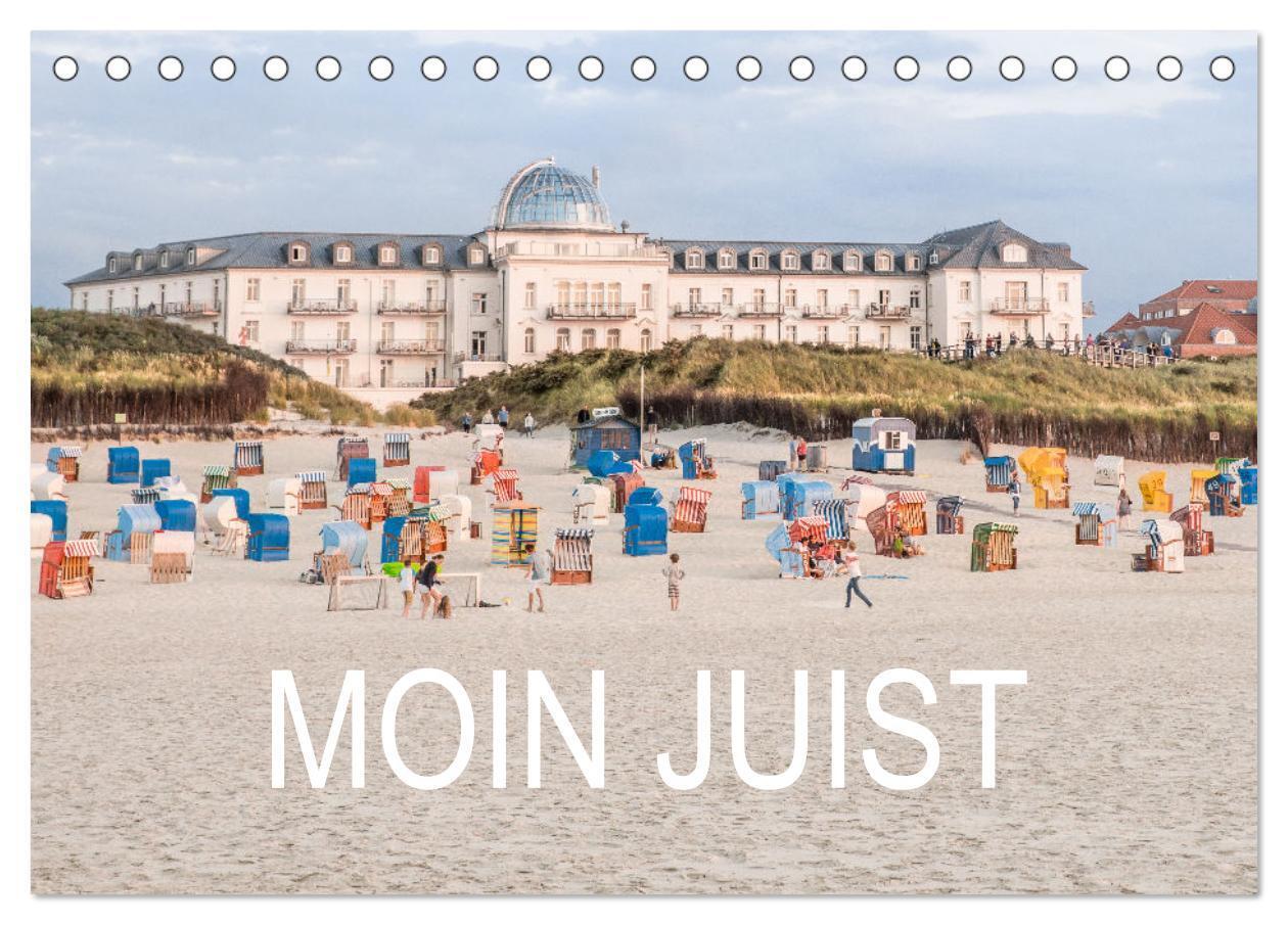 Cover: 9783435075652 | Moin Juist (Tischkalender 2025 DIN A5 quer), CALVENDO Monatskalender