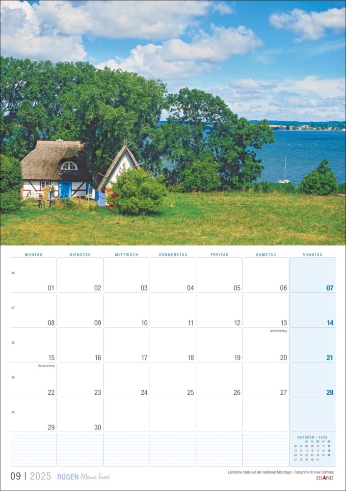 Bild: 9783964023483 | Rügen ...meine Insel Kalender 2025 | Kalender | 13 S. | Deutsch | 2025