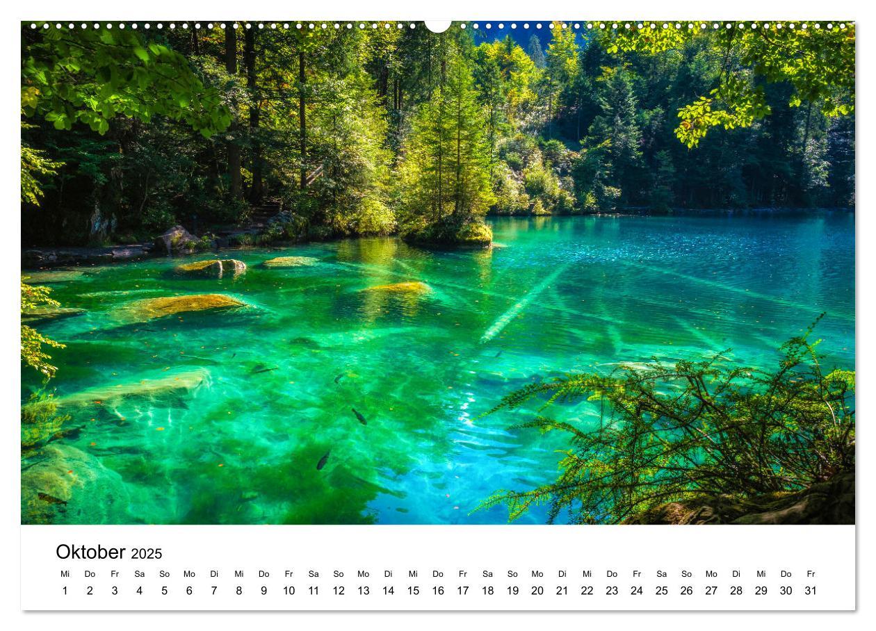 Bild: 9783383834066 | Wasserwelt Schweiz (Wandkalender 2025 DIN A2 quer), CALVENDO...