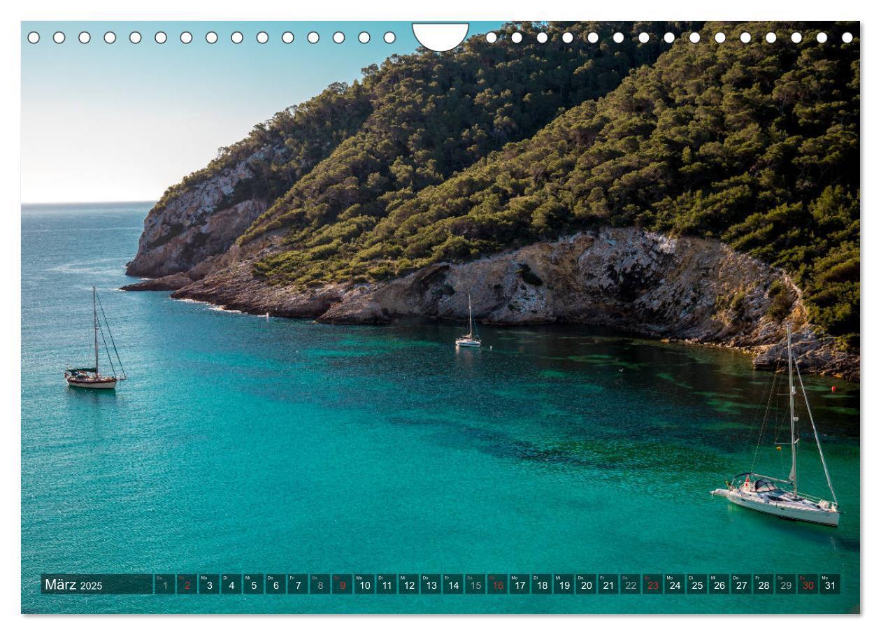 Bild: 9783435262496 | Ibiza Küste, Buchten und Strände (Wandkalender 2025 DIN A4 quer),...