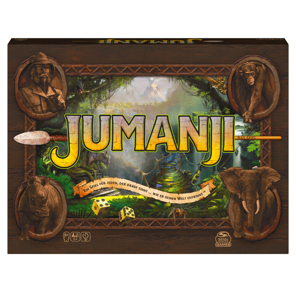 Cover: 778988385524 | CGI Jumanji (Kinderspiel) | Spiel | In Spielebox | 38552 | Deutsch