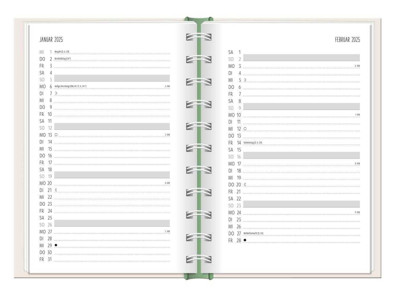 Bild: 9783986360757 | Terminplaner 2025 Happymacher | Terminplaner Hardcover | Original