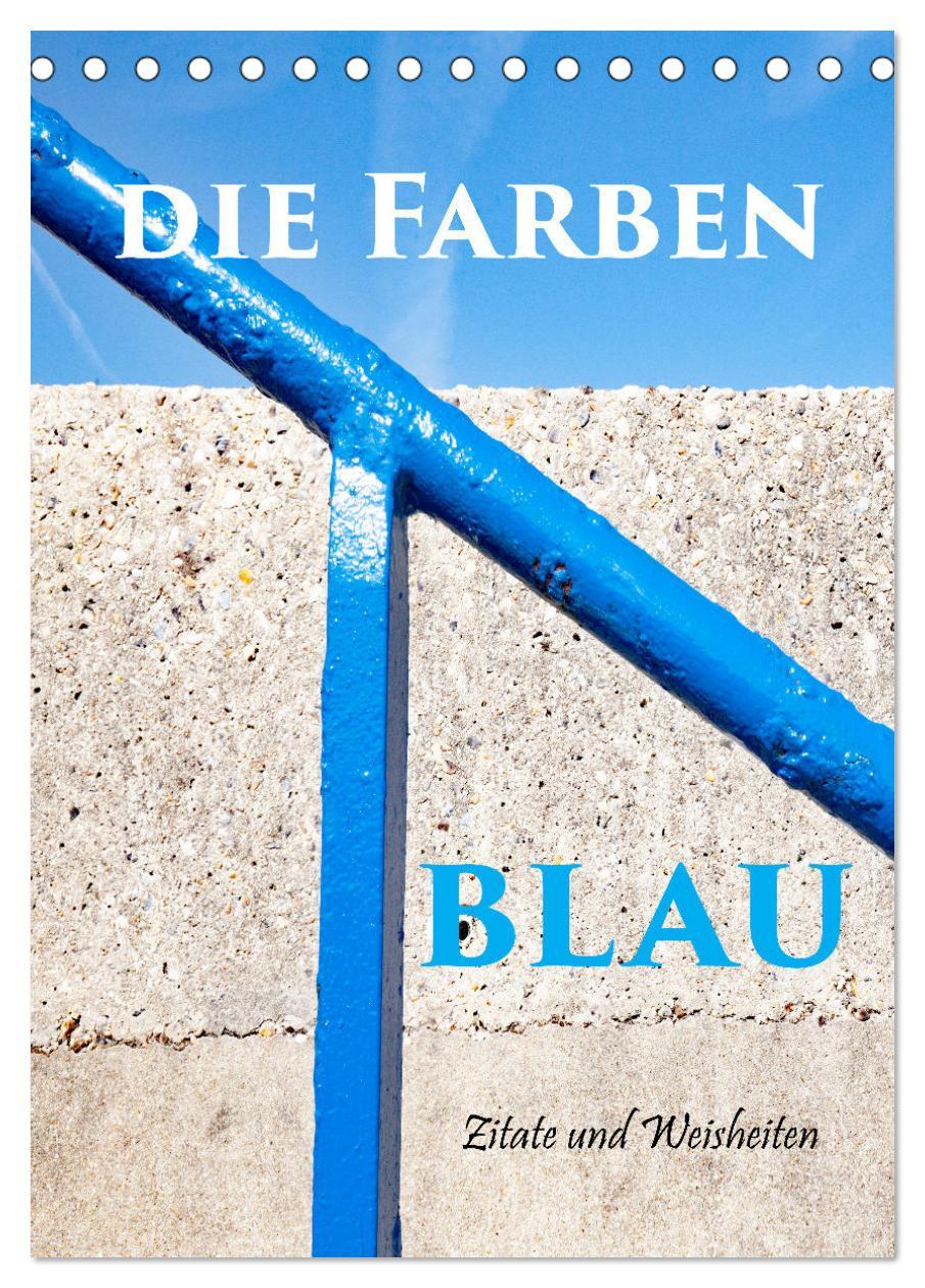 Cover: 9783435688692 | Die Farben blau (Tischkalender 2025 DIN A5 hoch), CALVENDO...