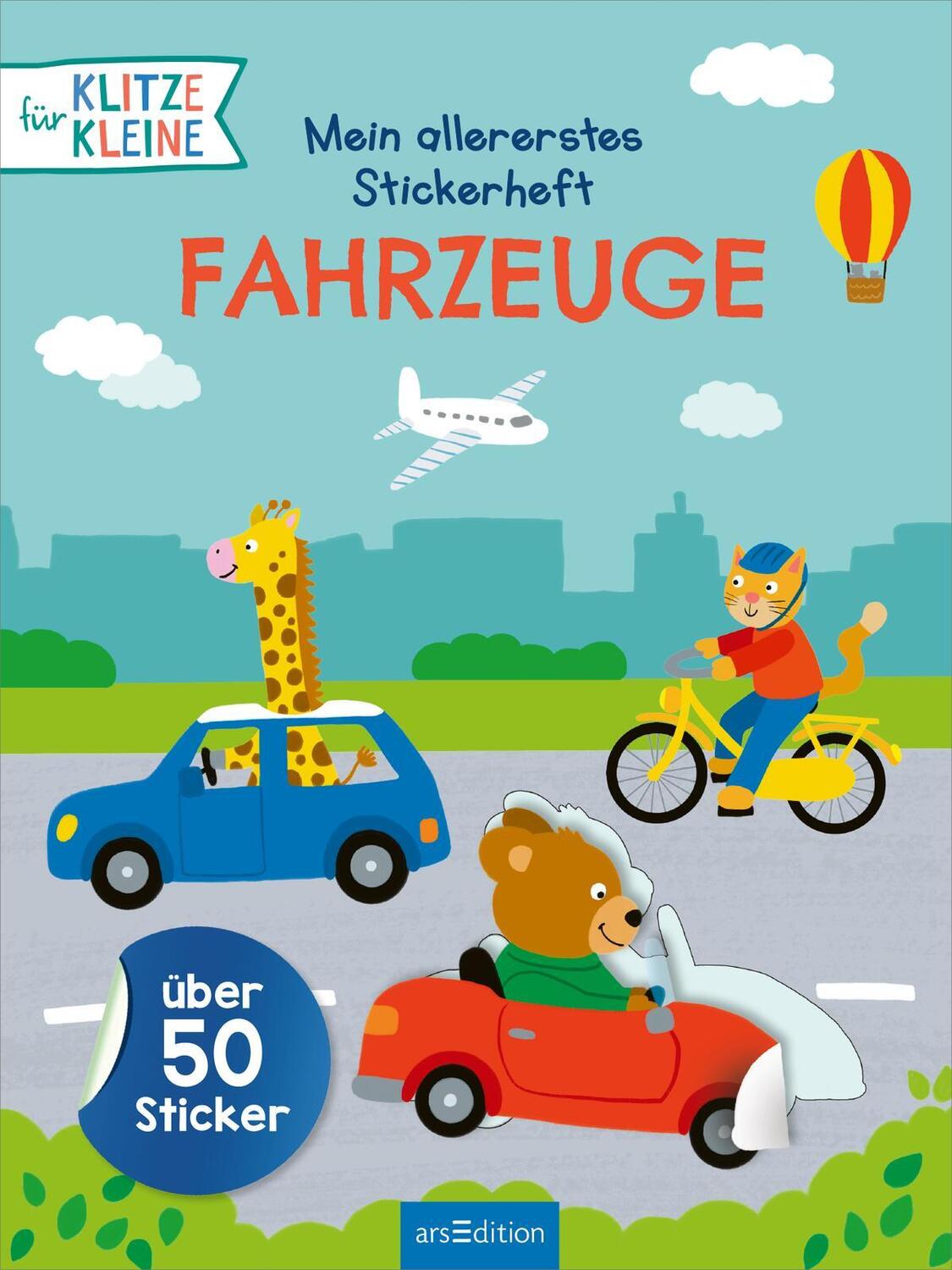 Bild: 9783845854212 | Mein allererstes Stickerheft - Fahrzeuge | Über 50 Sticker | Buch