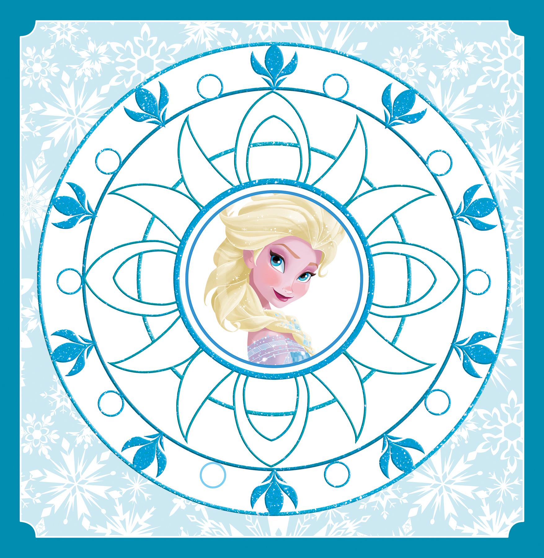 Bild: 9783833242090 | Disney Die Eiskönigin: Meine Glitzer-Mandalas zum Ausmalen | Panini