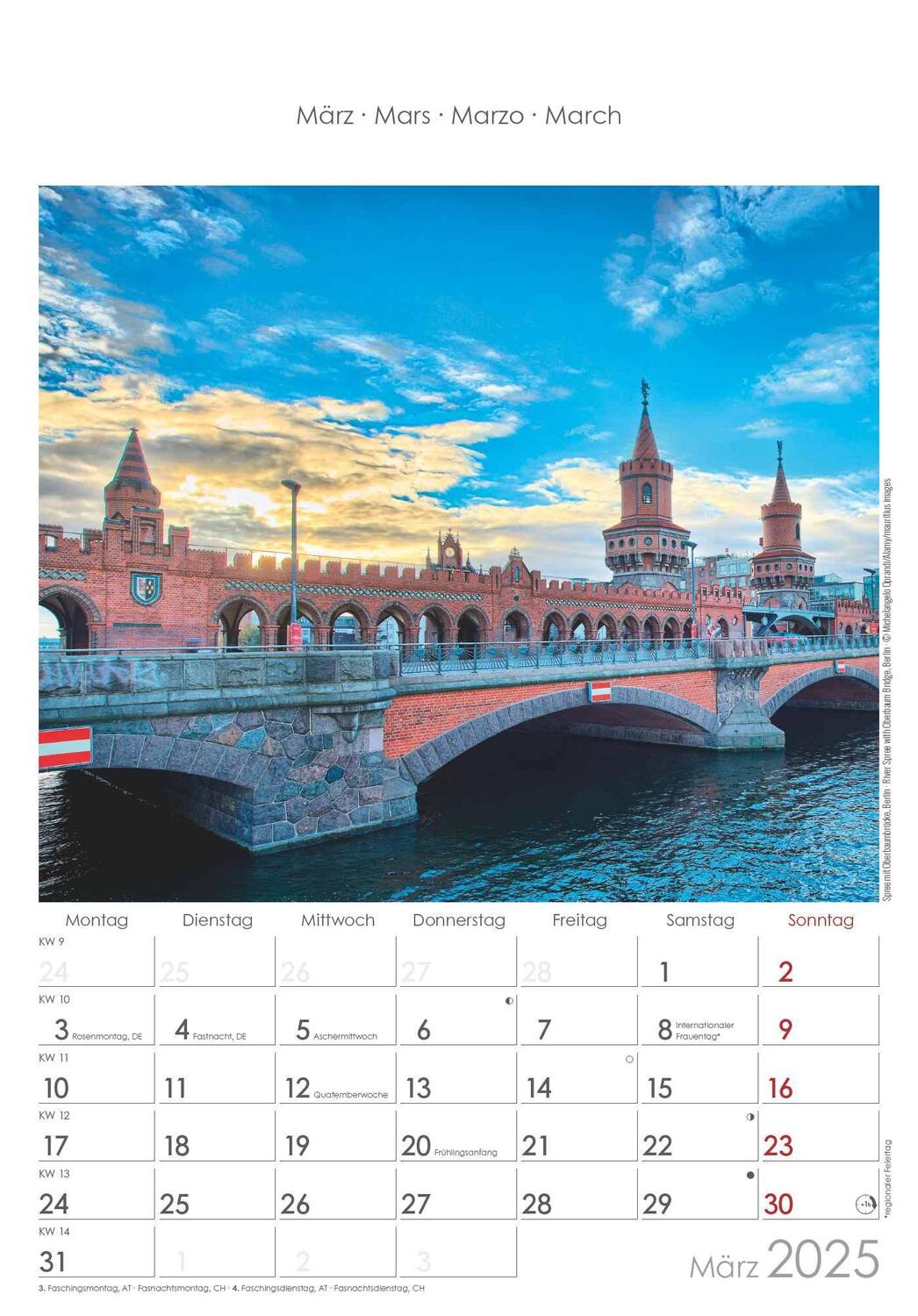 Bild: 4251732341176 | Berlin &amp; Brandenburg 2025 - Bild-Kalender 23,7x34 cm -...