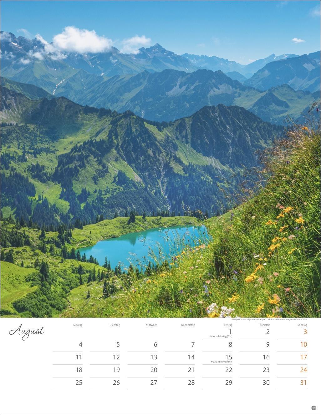 Bild: 9783756405251 | Schönes Alpenland Posterkalender 2025 | Heye | Kalender | 14 S. | 2025