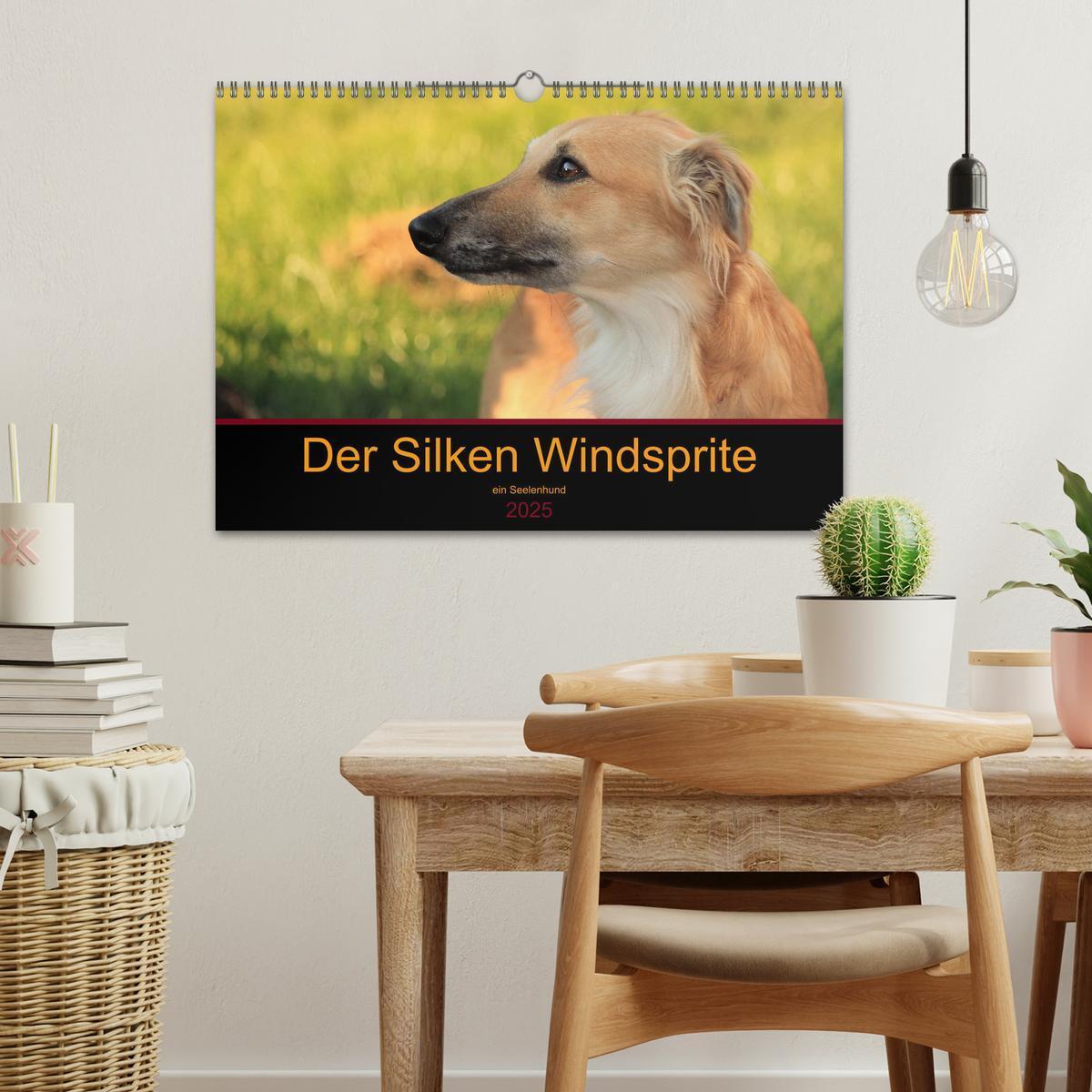 Bild: 9783435433308 | Der Silken Windsprite - ein Seelenhund (Wandkalender 2025 DIN A3...