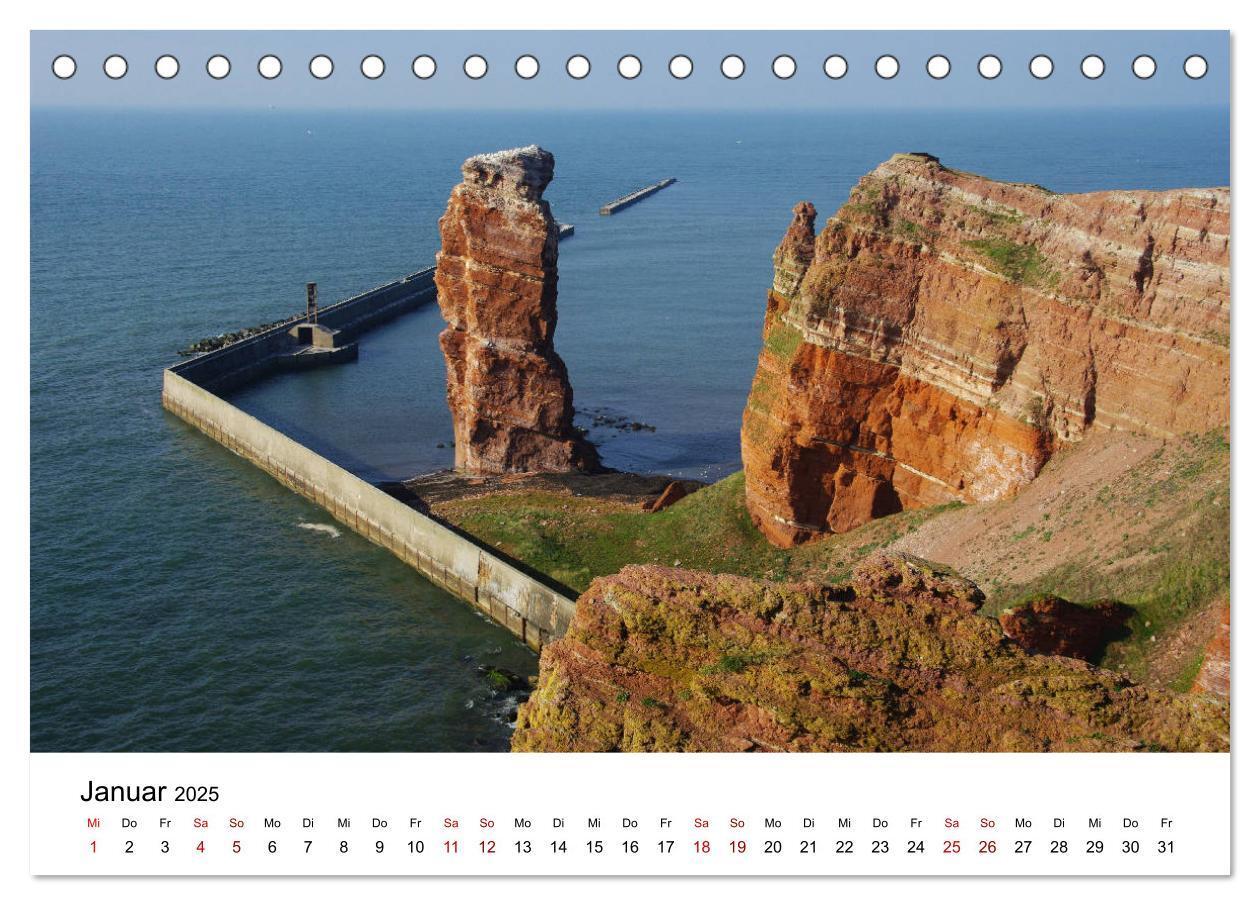 Bild: 9783435388707 | Deutsche Hochseeinsel Helgoland (Tischkalender 2025 DIN A5 quer),...