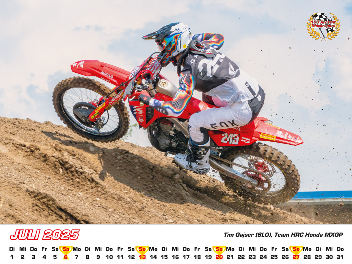 Bild: 9783948794682 | Motocross WM Kalender 2025 | Frank Pommer | Kalender | Deutsch | 2025