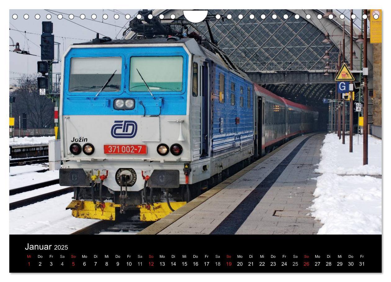 Bild: 9783435613571 | Europäische Eisenbahnen im Auge der Kamera (Wandkalender 2025 DIN...