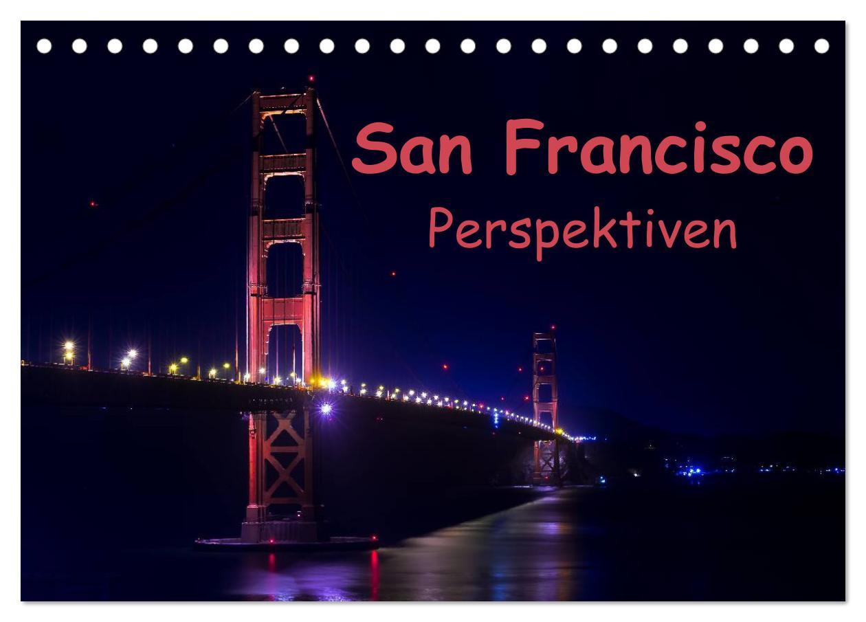 Cover: 9783435508013 | San Francisco Perspektiven (Tischkalender 2025 DIN A5 quer),...