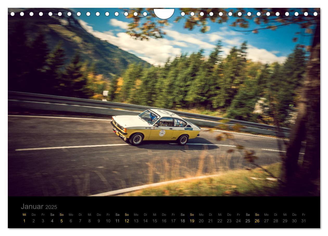 Bild: 9783435349524 | Schnelle Opel (Wandkalender 2025 DIN A4 quer), CALVENDO Monatskalender