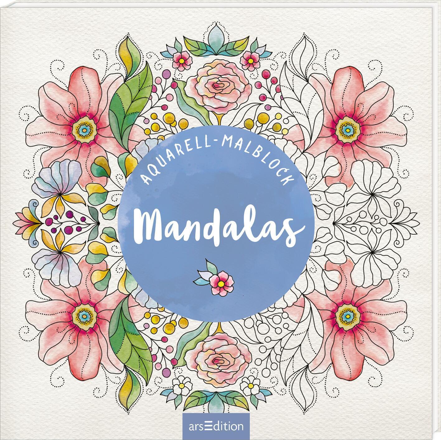 Cover: 4014489134824 | Aquarell-Malblock - Mandalas | Marielle Enders | Taschenbuch | 48 S.