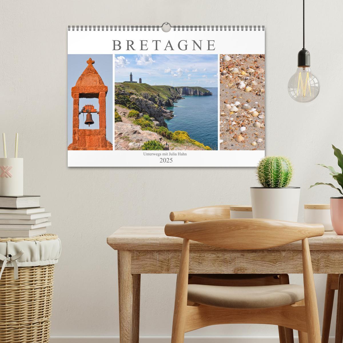 Bild: 9783435057382 | Bretagne - unterwegs mit Julia Hahn (Wandkalender 2025 DIN A3...