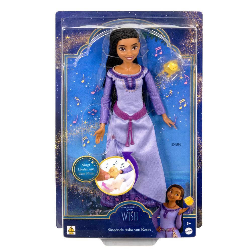 Cover: 194735209545 | Disney Daylight Singing Doll | Stück | Blister | HVX68 | Mattel