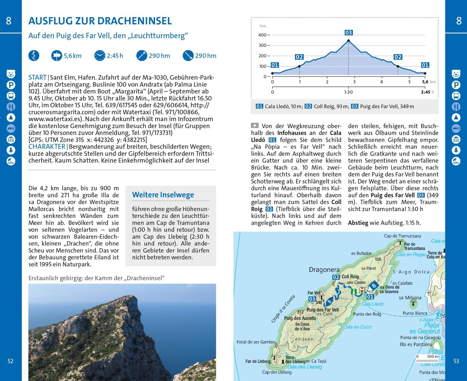 Bild: 9783259037447 | Mallorca Wanderführer | Mit 75 Touren und Outdoor App | Heitzmann