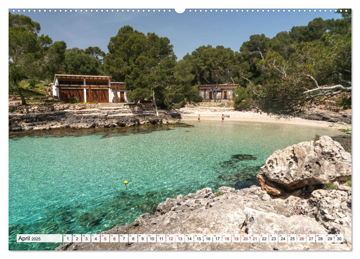 Bild: 9783435287826 | Traumstrände auf Mallorca (Wandkalender 2025 DIN A2 quer), CALVENDO...