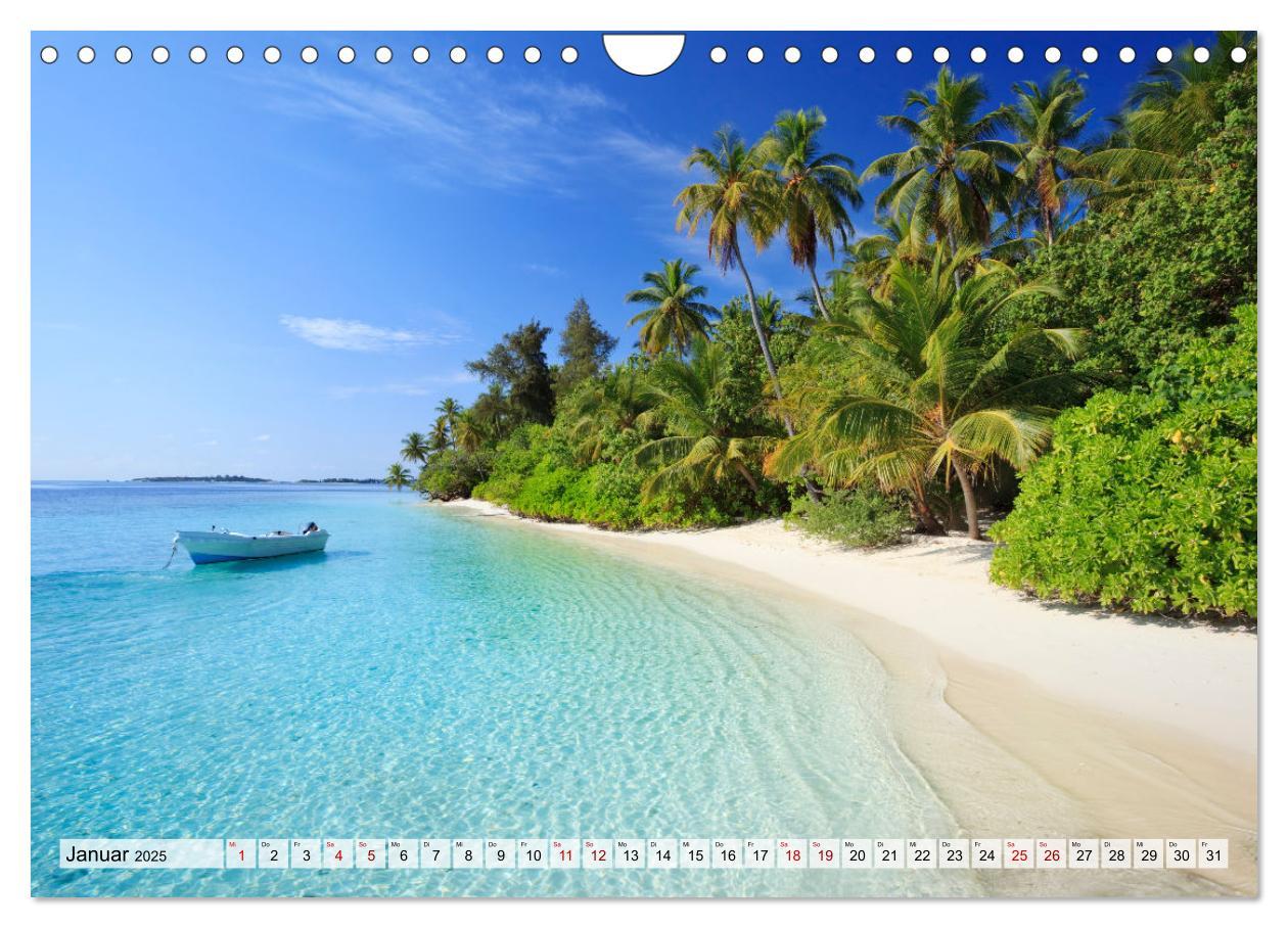 Bild: 9783383950940 | Malediven - Reise in ein Naturparadies (Wandkalender 2025 DIN A4...