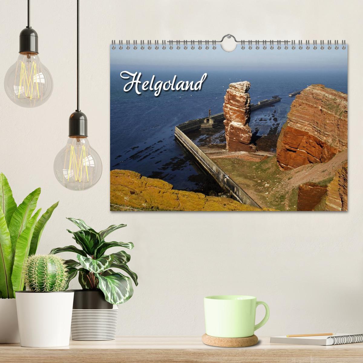 Bild: 9783435769063 | Helgoland (Wandkalender 2025 DIN A4 quer), CALVENDO Monatskalender