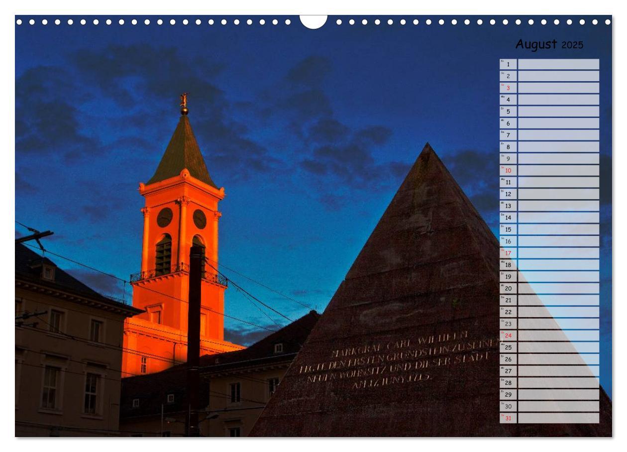 Bild: 9783435555673 | KARLSRUHE FÜR NACHTSCHWÄRMER (Wandkalender 2025 DIN A3 quer),...