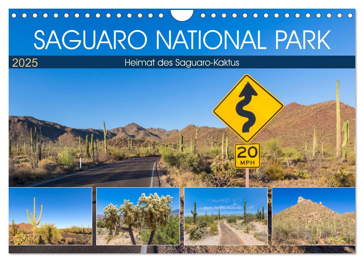 Cover: 9783435203079 | SAGUARO NATIONAL PARK Heimat des Saguaro-Kaktus (Wandkalender 2025...