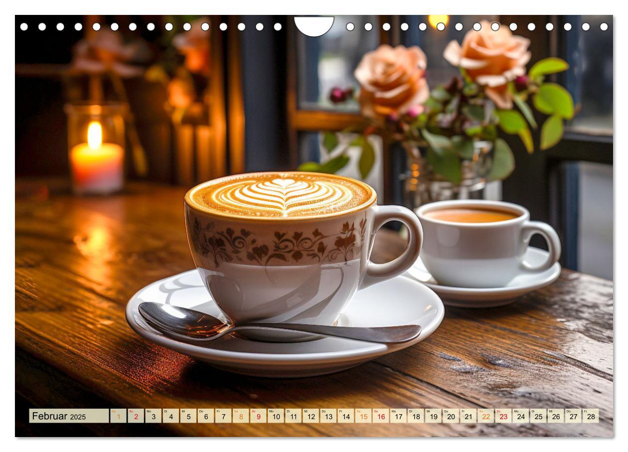 Bild: 9783383840166 | Mein Kaffee meine Bar (Wandkalender 2025 DIN A4 quer), CALVENDO...