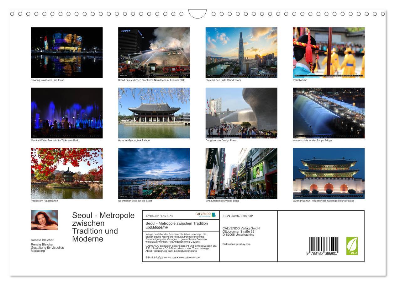 Bild: 9783435386901 | Seoul - Metropole zwischen Tradition und Moderne (Wandkalender 2025...