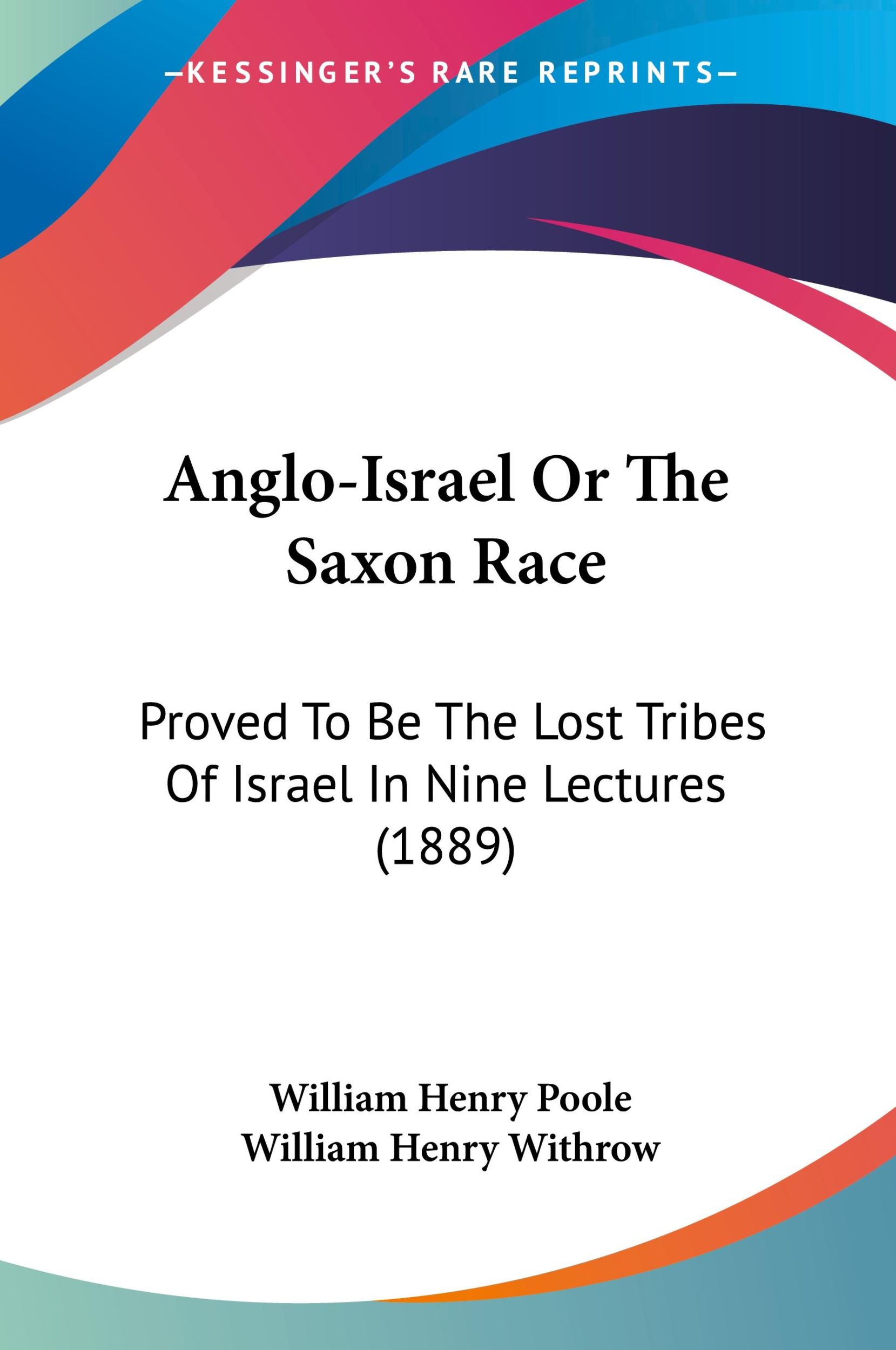 Cover: 9781120154385 | Anglo-Israel Or The Saxon Race | William Henry Poole | Taschenbuch