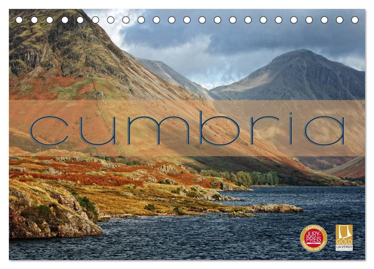 Cover: 9783435755066 | Cumbria (Tischkalender 2025 DIN A5 quer), CALVENDO Monatskalender