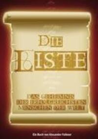 Cover: 9783941412125 | Die Liste | Das Geheimnis der erfolgreichsten Menschen der Welt | Buch