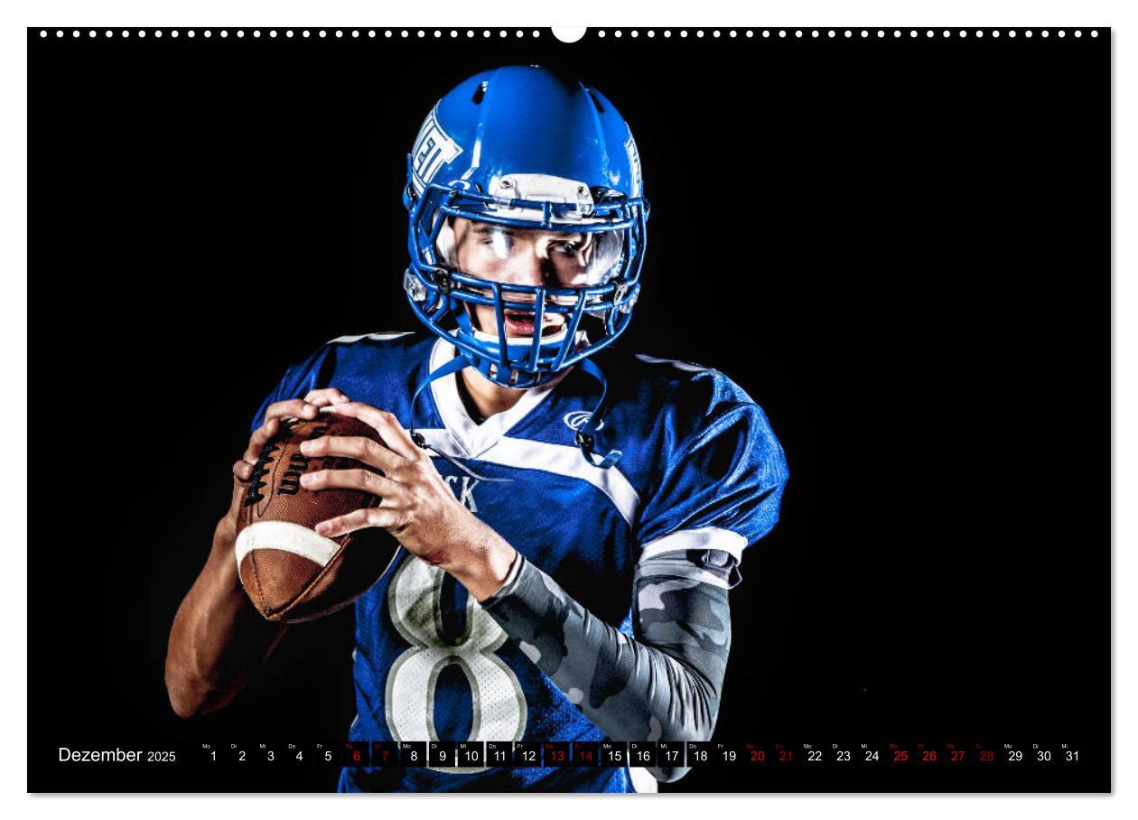 Bild: 9783435386895 | American Football - Athleten (Wandkalender 2025 DIN A2 quer),...